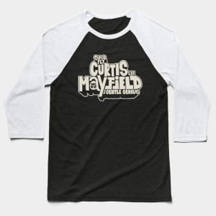 Curtis Mayfield - Superfly Baseball T-Shirt